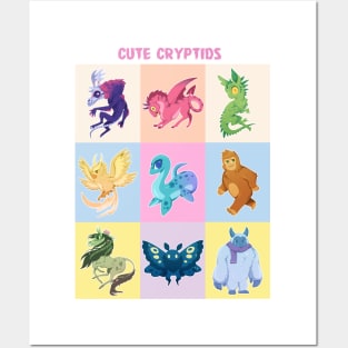 Cute Cryptids Posters and Art